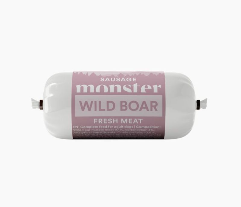 Monster Dog Sausage Wildboar
