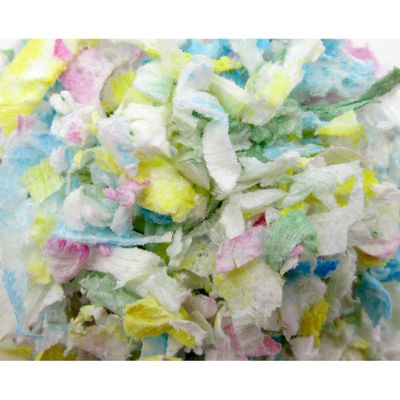 Naturligt pappersströ för Smådjur Mix färg 4.1L 570g