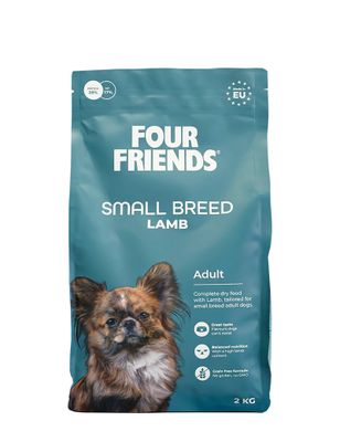 FourFriends_torrfoder_hund_Small_Breed_Lamb_2kg