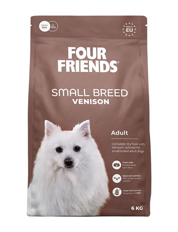 FourFriends Dog Small Breed Venison