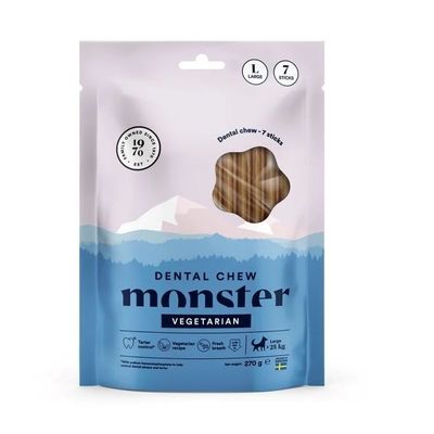 Monster Dog Dental Chew Veg. L
