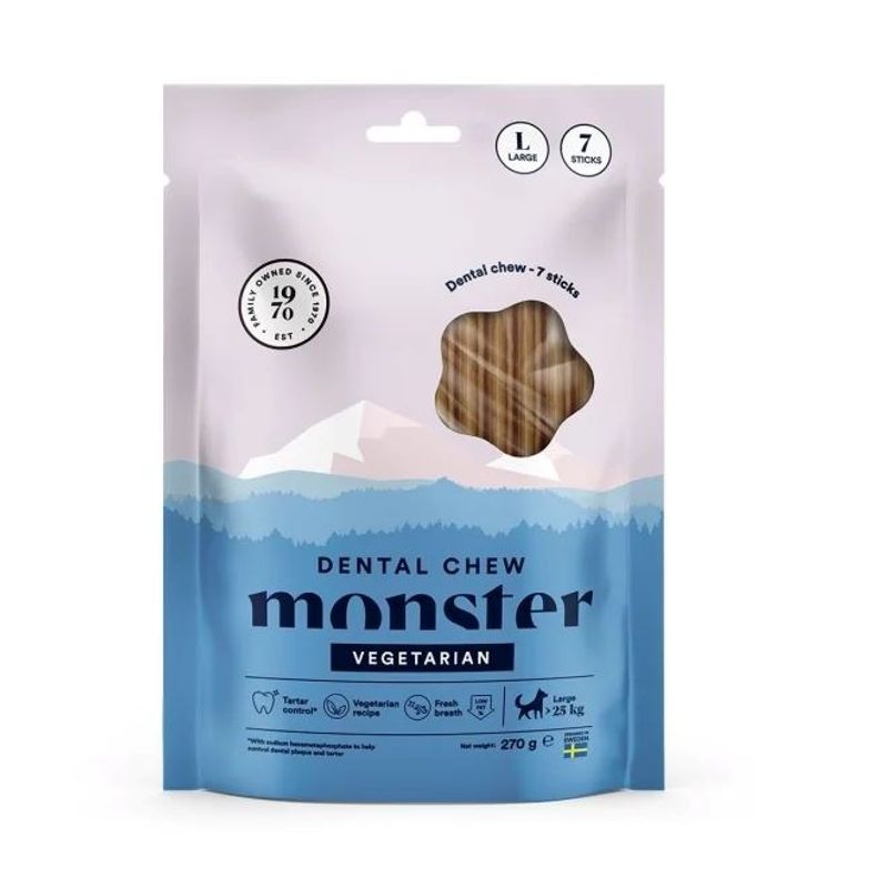 Monster Dog Dental Chew Veg. L