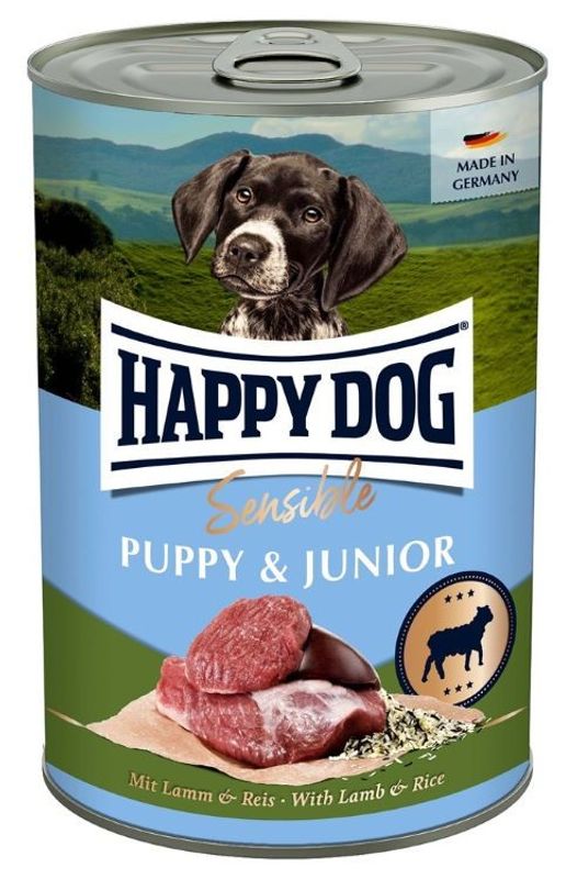 Happy Dog Våtfoder Puppy & Junior Lamm