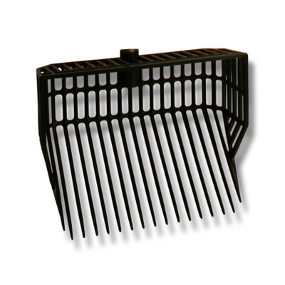 Grephuvud med sidogaller stor