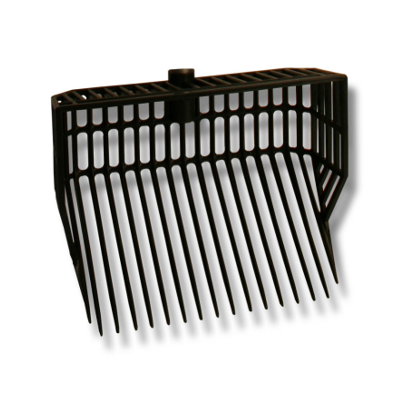 Grephuvud med sidogaller stor