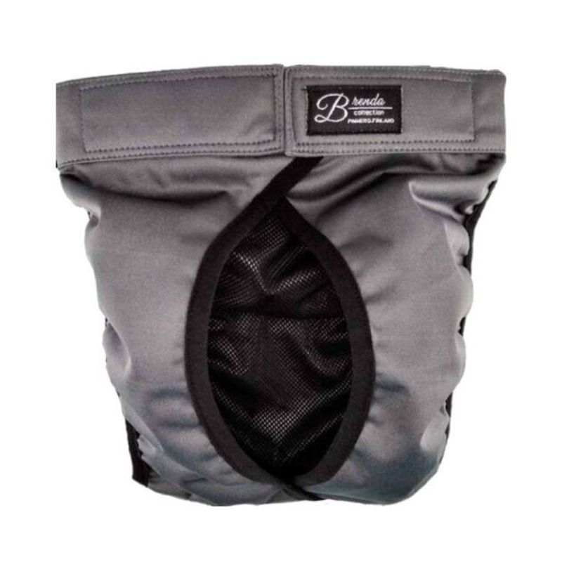 Tikskydd Brenda, Mörkgrå