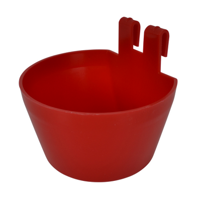 Burkopp i plast hängande (Röd)