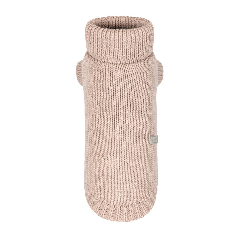 Stickad Hundtröja Sam Beige