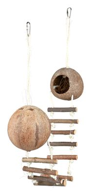 Kokosnötshus Hamster Dubbel