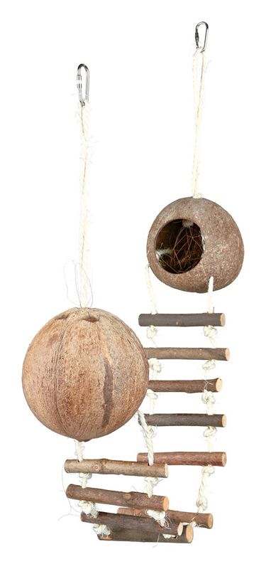 Kokosnötshus Hamster Dubbel