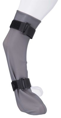 Skyddssock, silikon grå S: 6cm/30cm