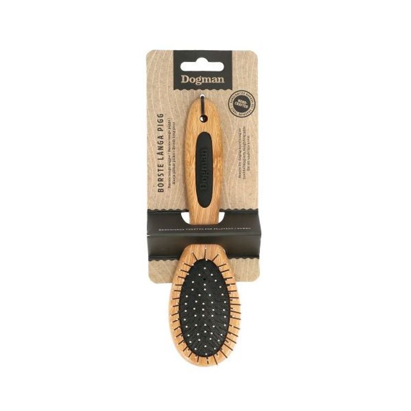 Dogman Borste långa pigg Bamboo
