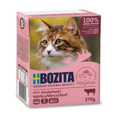 Bozita Tetra Nötfärs Gelé  370g