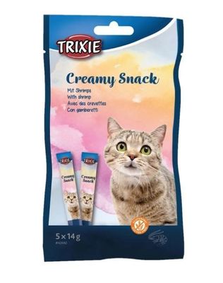 Creamy Snacks Räkor till Katt 5x14 g