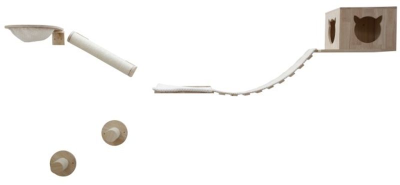 Klättervägg Anden För Katter 7-delar