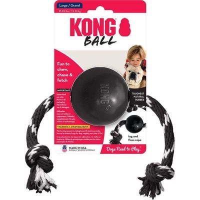 Kong Extreme Ball med rep L