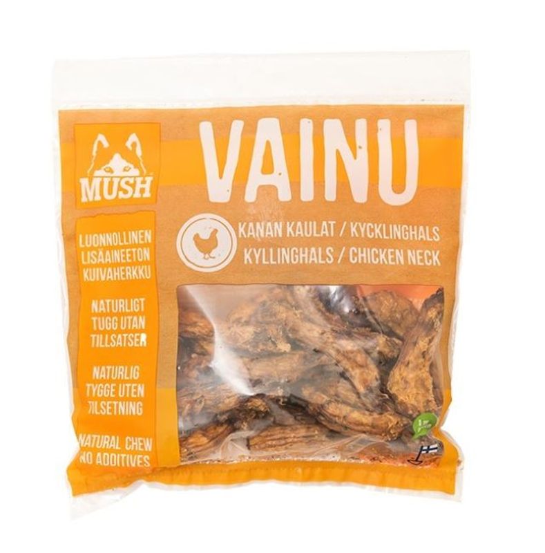 Mush Vainu Kycklinghals 220g