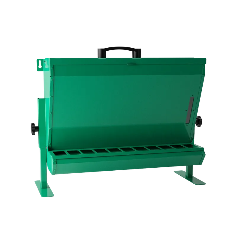 Foderautomat Pulverlackad Stål 12kg