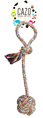 Repboll med Handtag Hundleksak