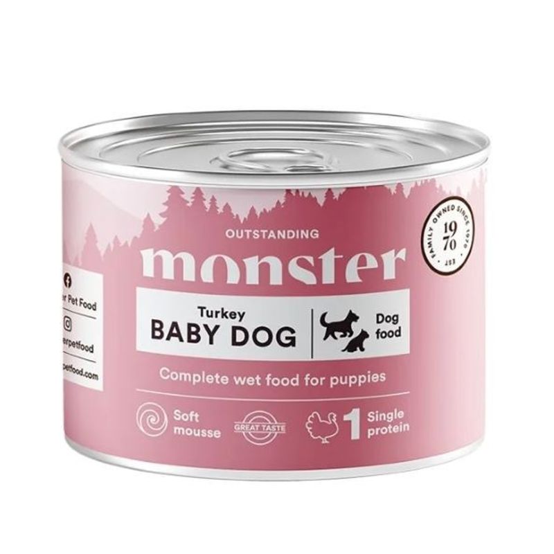 Monster Dog Våtfoder Baby Mousse 190 g