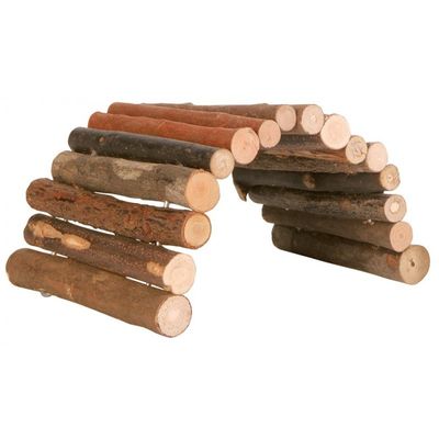 Flexibel Bro i Trä 22x10cm