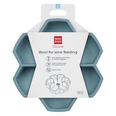 WAUDOG Slowfeed skål Silikon
