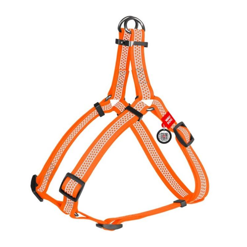 WAUDOG Waterproof Sele Quickrelease med Reflex