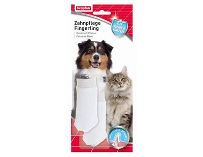 Fingertandborste Bomull 2-pack
