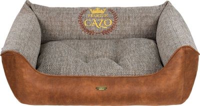 CAZO Hundbädd Premium Läder & Tweed