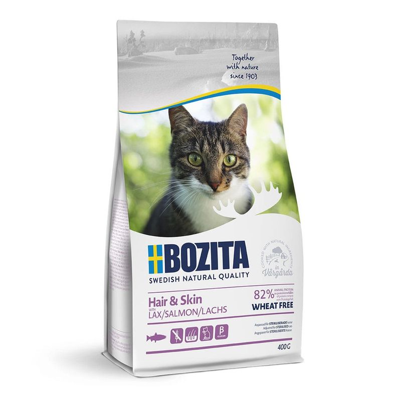 Bozita Katt Hair&Skin Wheat Free Salmon