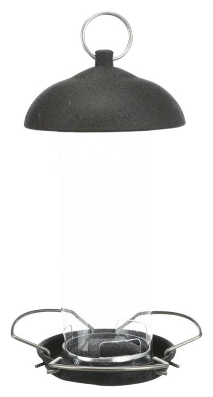 Vildfågelmatare 560ml Svart