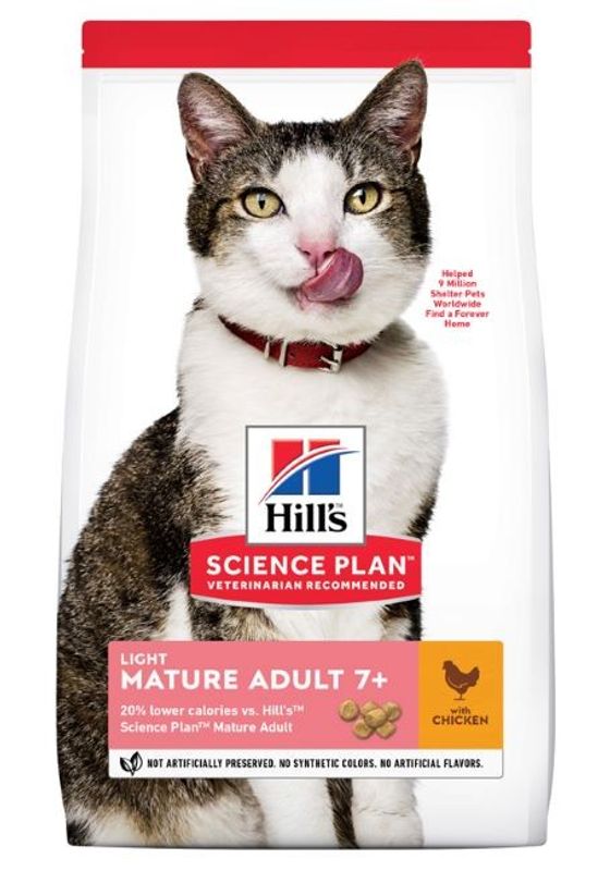 Hills Science Plan Feline Mature Light Chicken 1,5kg