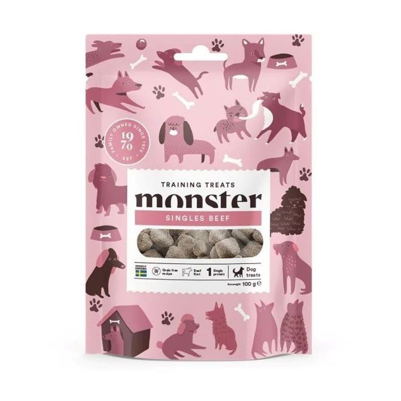 Monster Dog Bites training treats Beef 100 g