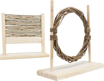 Agilityset med hinder och ring 28x26x12cm