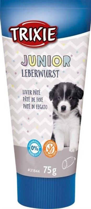 Junior Leverpaté med grönläppad mussla Tub 75g