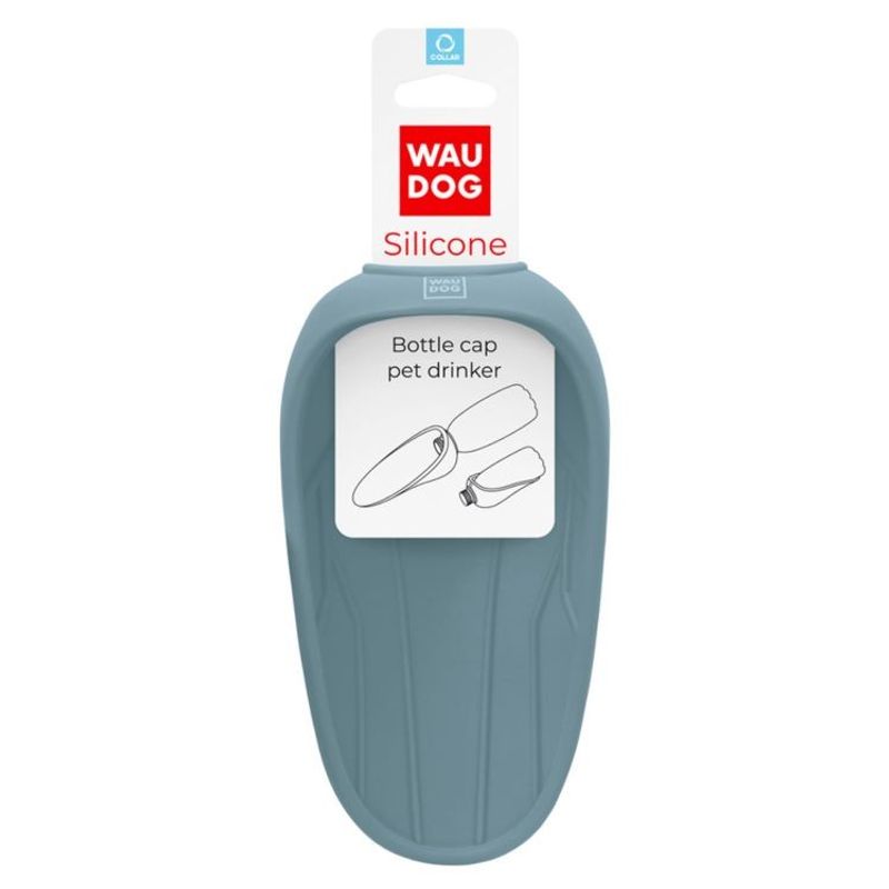 WAUDOG Vattenskål till Vattenflaska Silikon 165x90mm