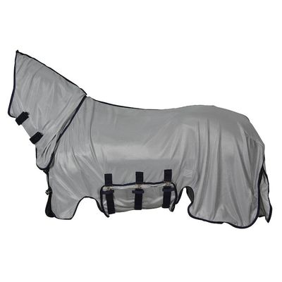 Hansbo Sport Flugtäcke med hals Bug Silver