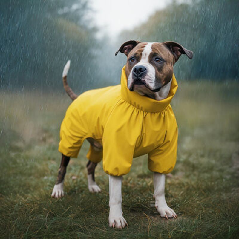 WAUDOG Regntäcke Overall Gul