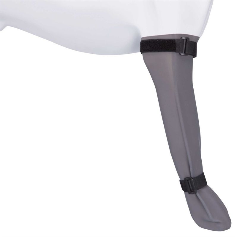 Skyddssock, silikon grå S: 6cm/30cm