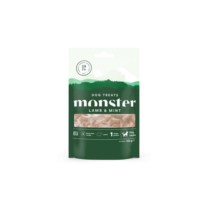 Monster Dog Treats Lamb 100g