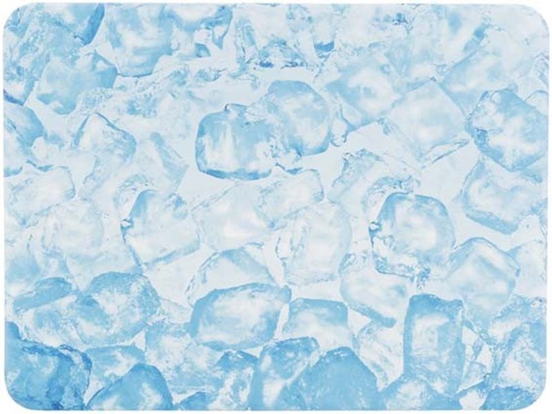 Kylplatta hamster keramik 20x15 cm blå