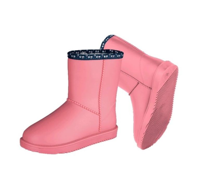 Waldhausen Bootie Vattentät Stövel Rödrosa