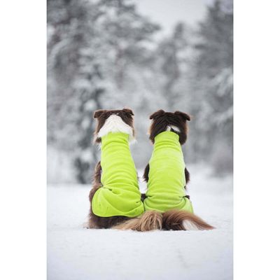 Pomppa Jumppa Fleecetäcke Lime