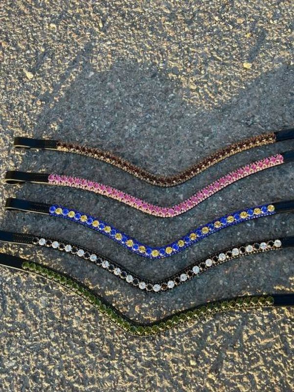 Globus Pannband m. Kristaller