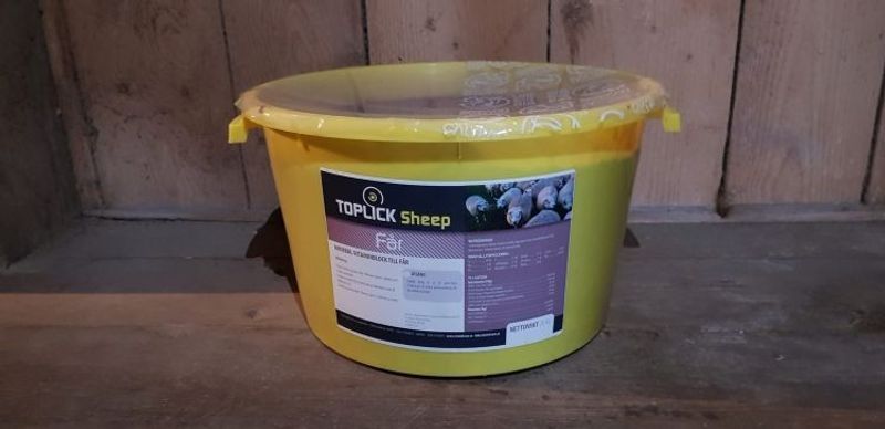 Toplick Får Mineral-Vitaminblock 20kg