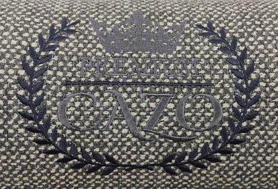 CAZO Hundbädd Premium Svart Läder & Tweed