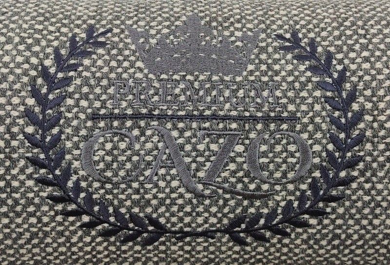 CAZO Hundbädd Premium Svart Läder & Tweed