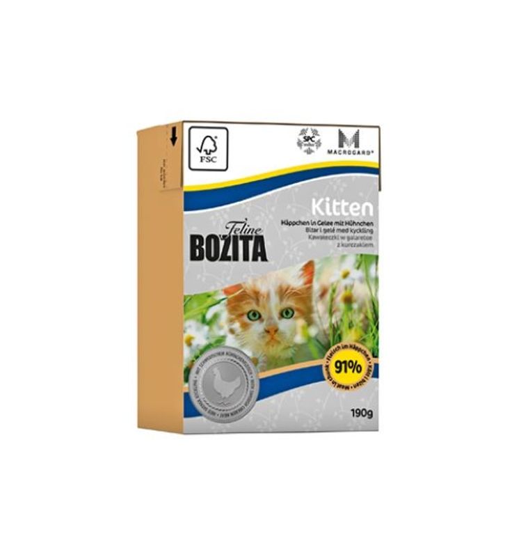Bozita Katt Feline Tetra Kitten 190 g