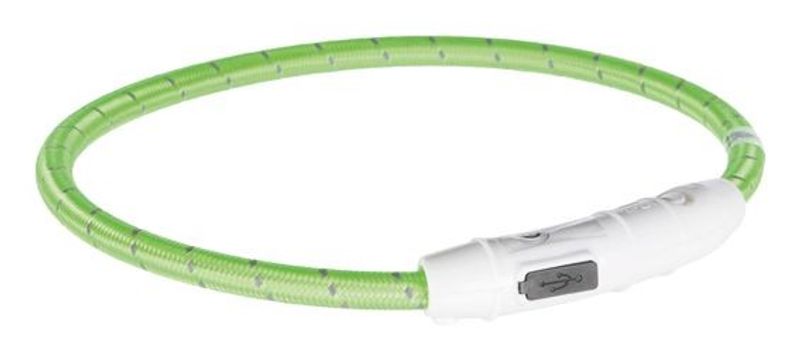 Flash light ring USB, Limegrön