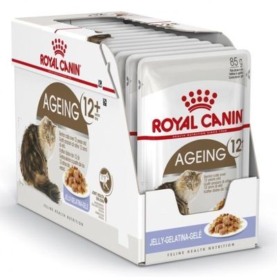 RC Cat Wet Ageing 12+ Jelly 12x85 g